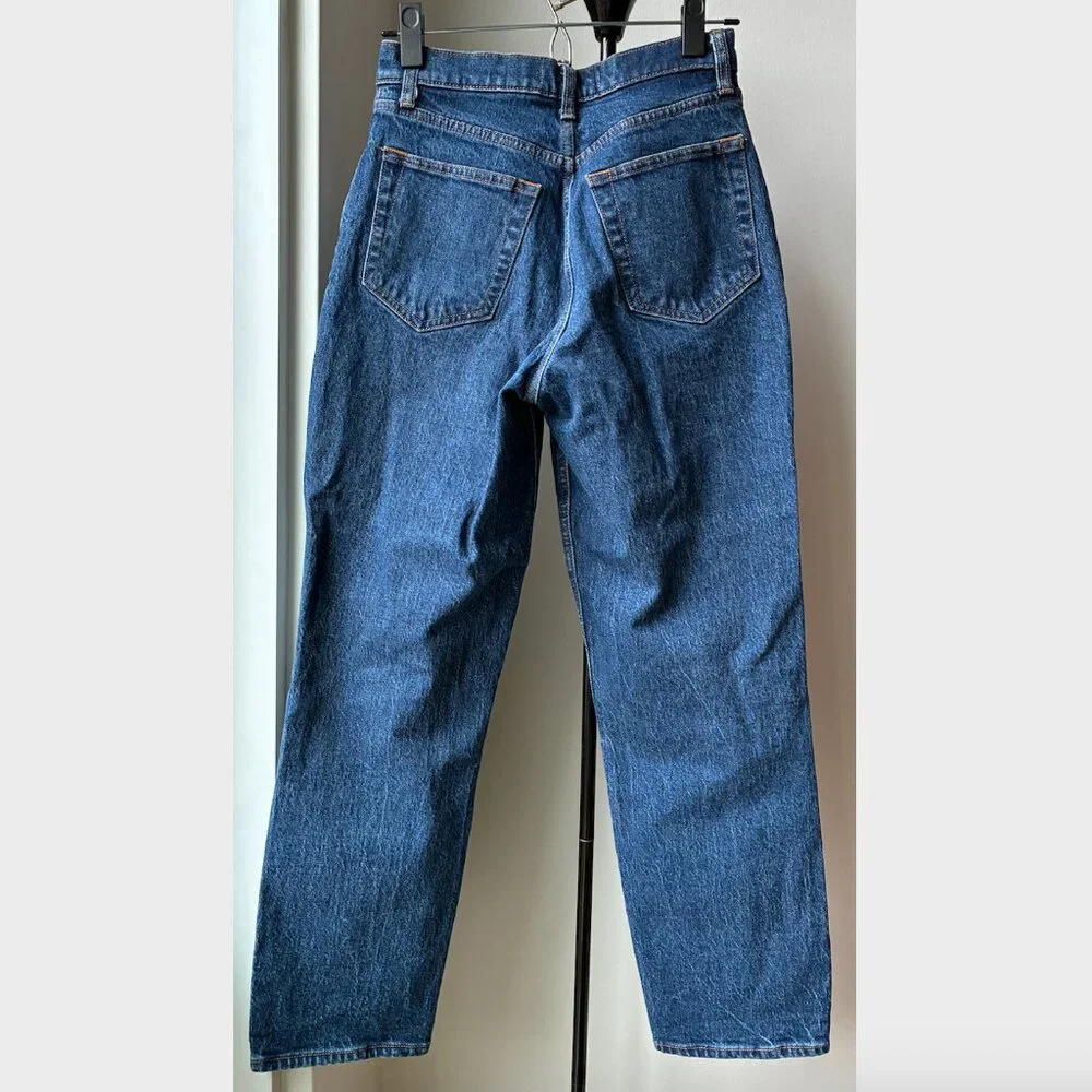 Abercrombie & Fitch Petite '90s Straight Ultra High Rise Curve Love - Size 27P - Picture 6 of 6